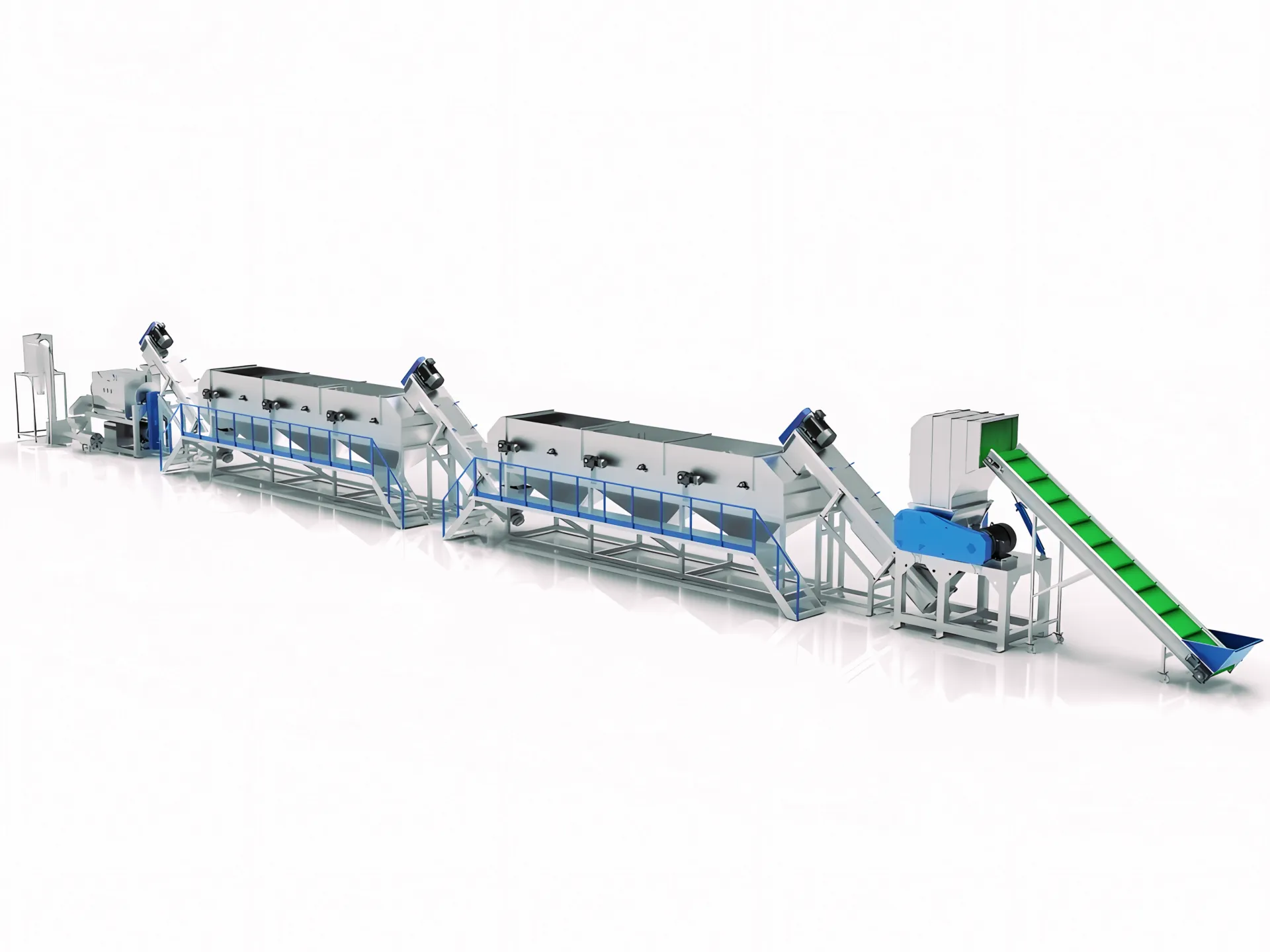 Plastic Recycling Equipment for PE Film and Fabrics