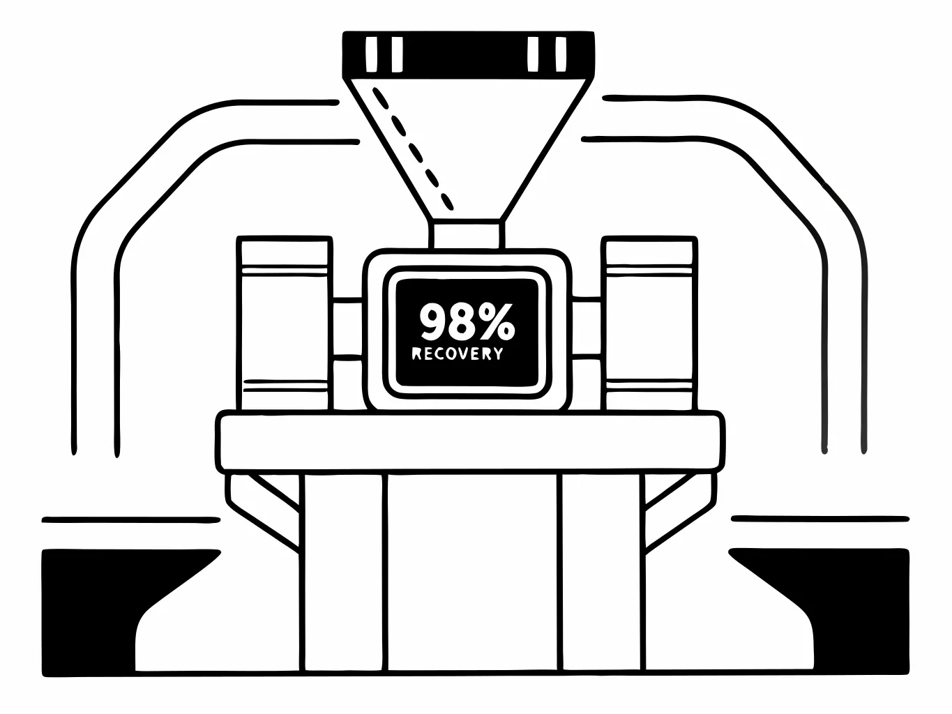 Industrial-Grade Plastic Recycling Equipment with 98% Recovery Rate